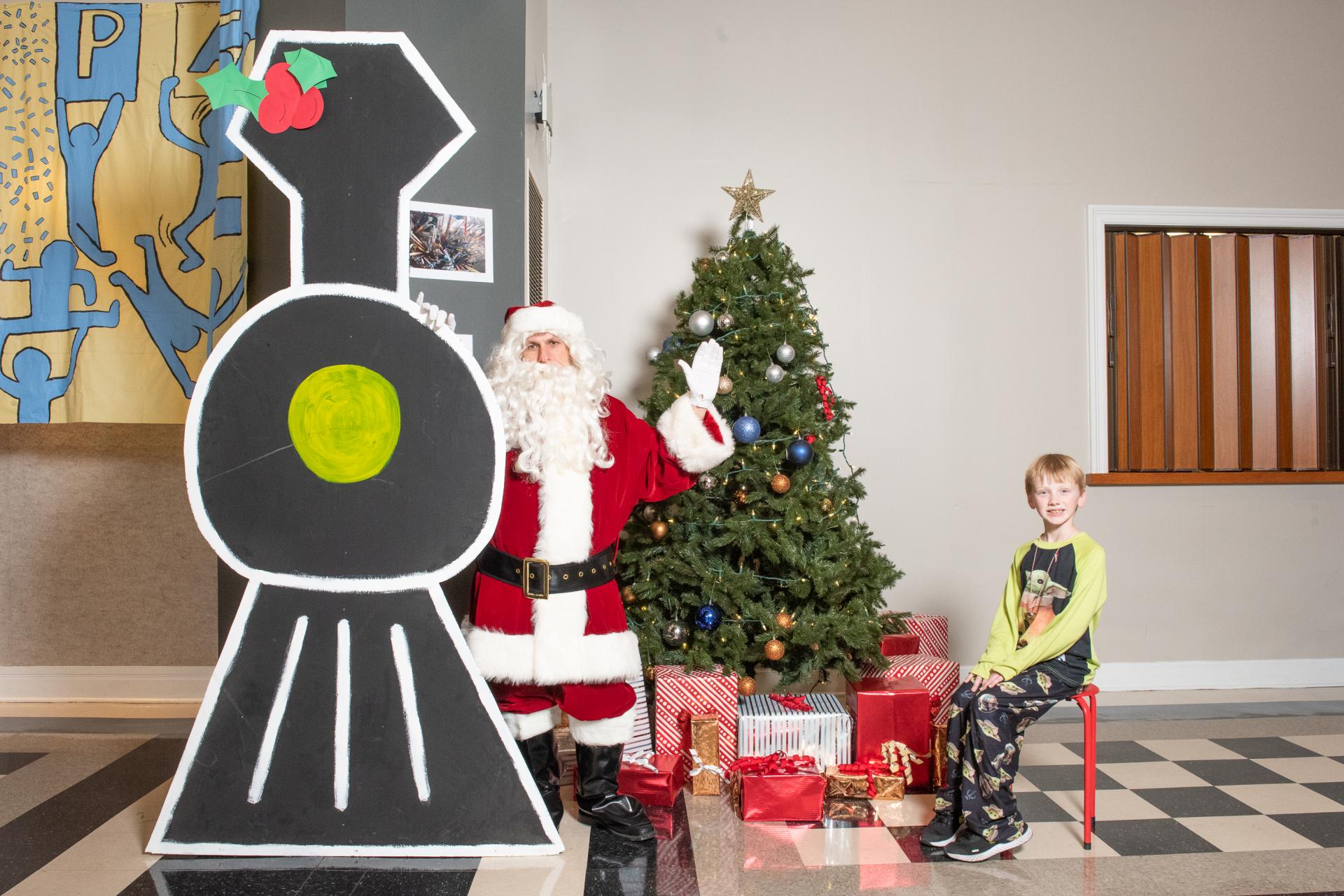 Santa Print 3878
